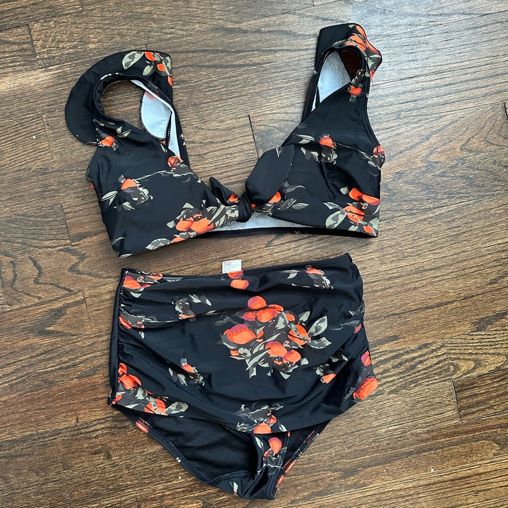 Maternity/Postpartum Full Coverage Bikini